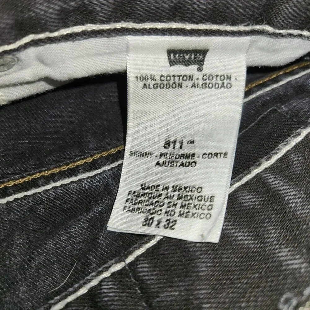 Levi's 511 Slim Mens Jeans || 30 x 32 || EUC